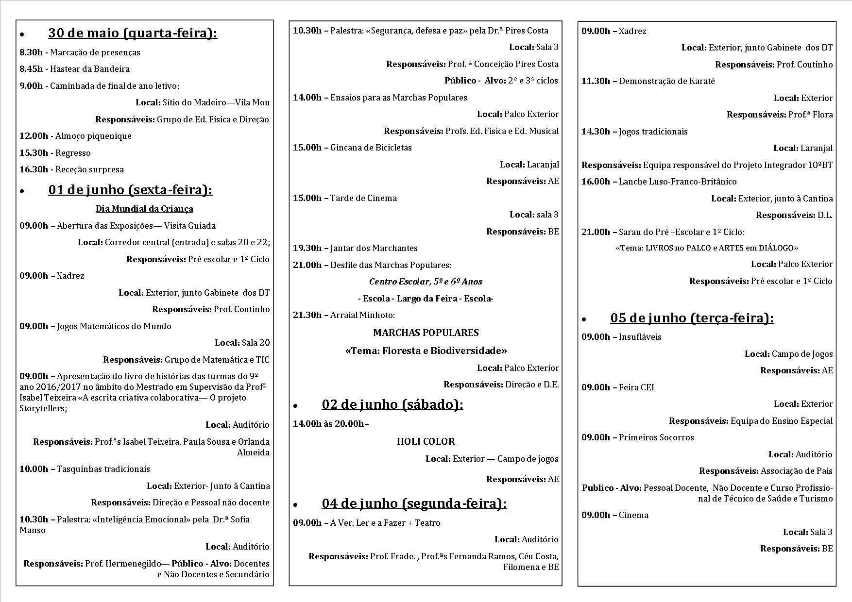 new Folheto Semana Cultural 2018 1