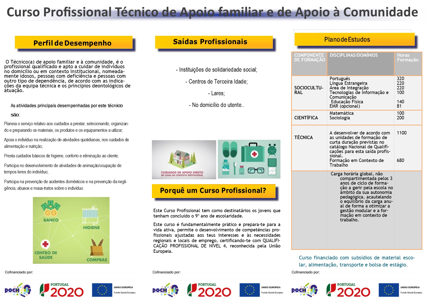 curso profissional TAFAC folheto 2