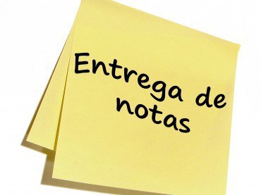 entrega notas