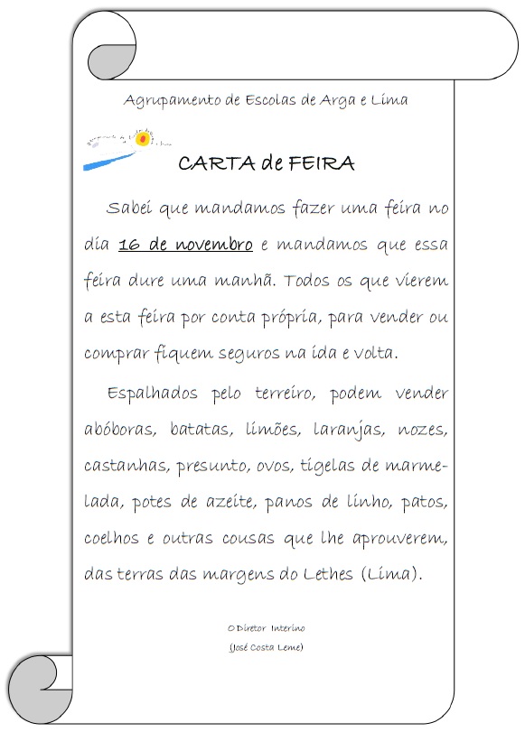 Carta da Feira